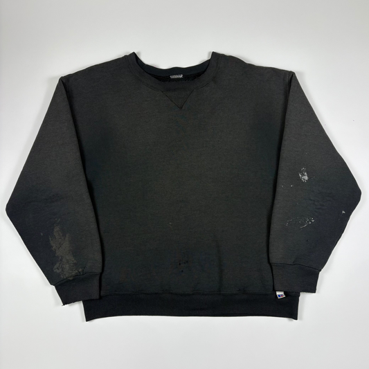 Faded Russell Athletic Crewneck Sweatshirt (M)