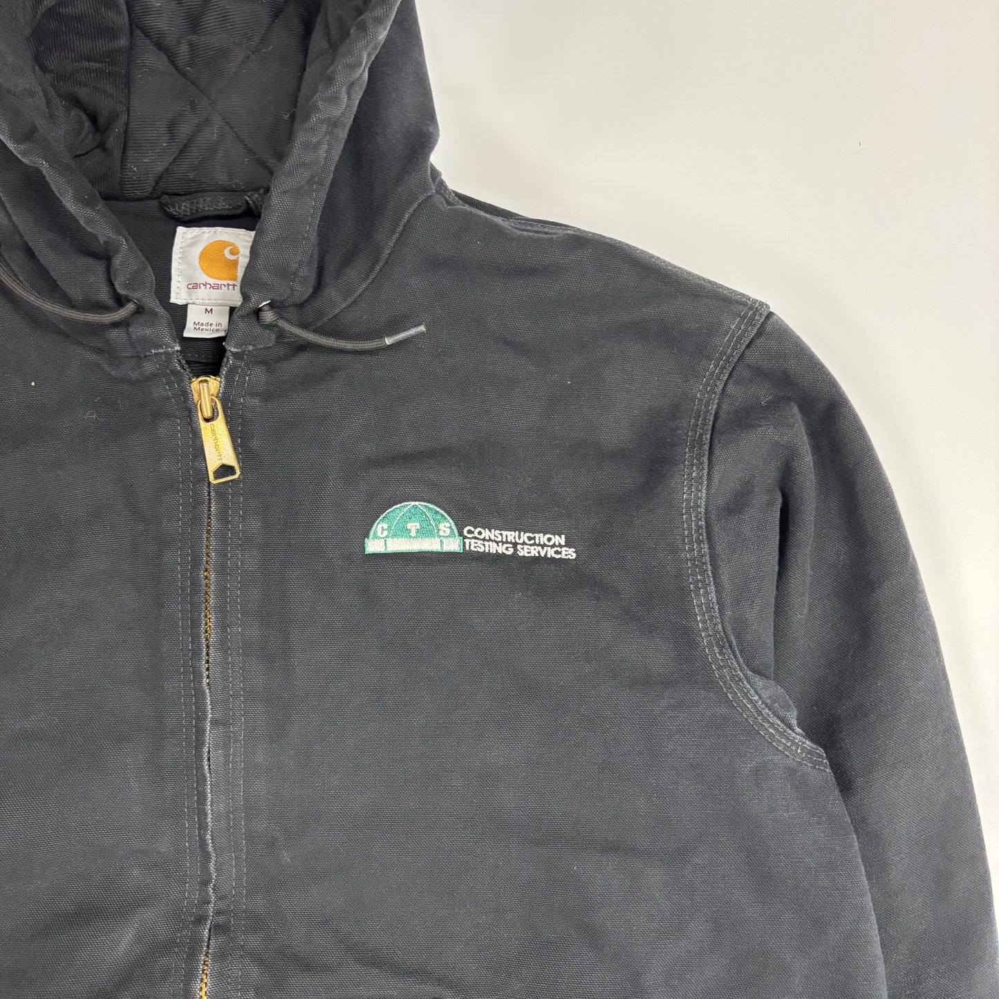 Carhartt Hooded Jacket Embroidered Medium
